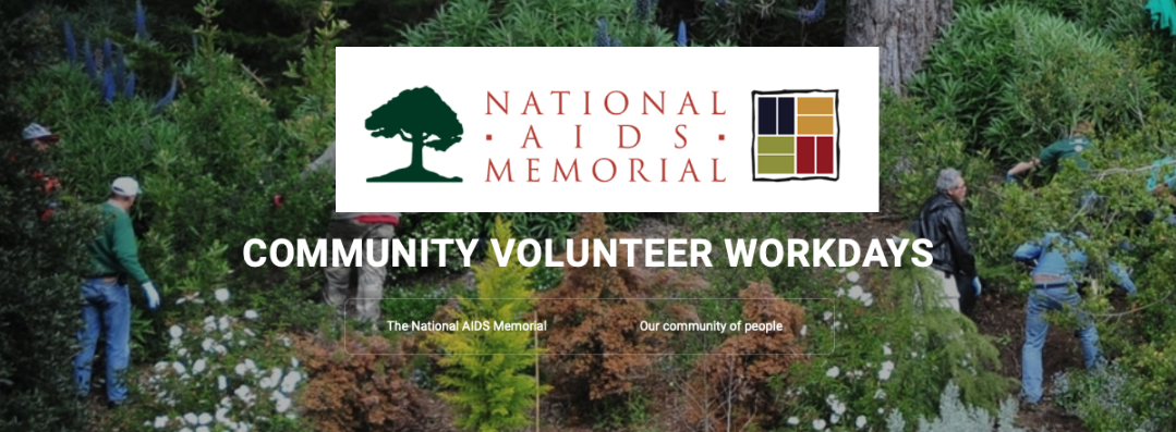 Community Service Event: National AIDS Memorial Grove in Golden Gate Park